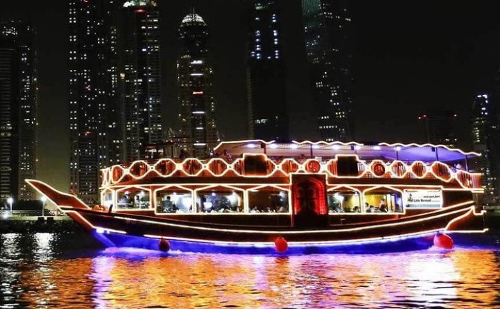 Marina Dhow Cruise with Dinner (Upper Deck)